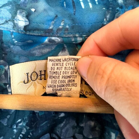 NWT Johari West Short Sleeve Button Down Shirt - Picture 5 of 7